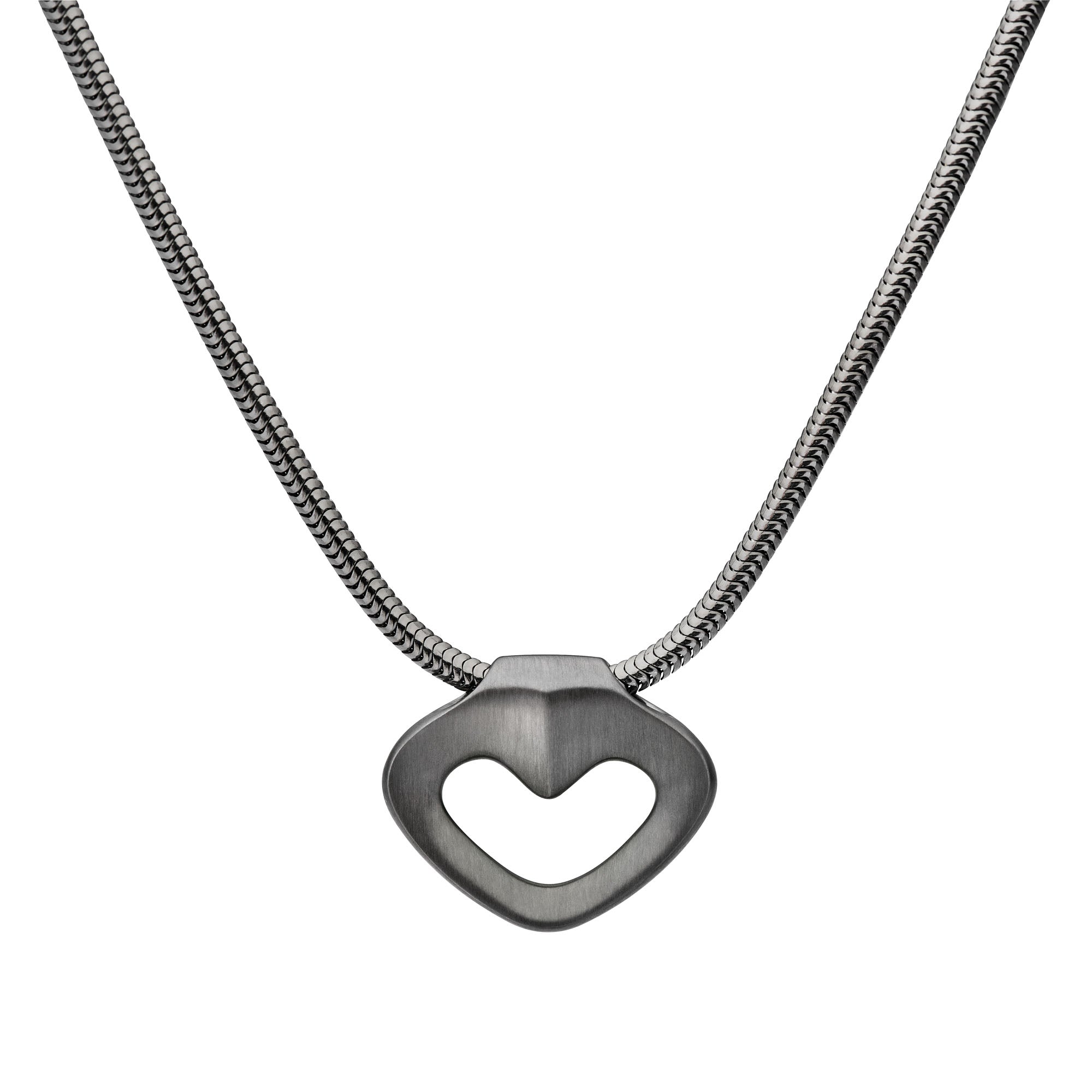 Courage Mens Necklace - Sterling Silver