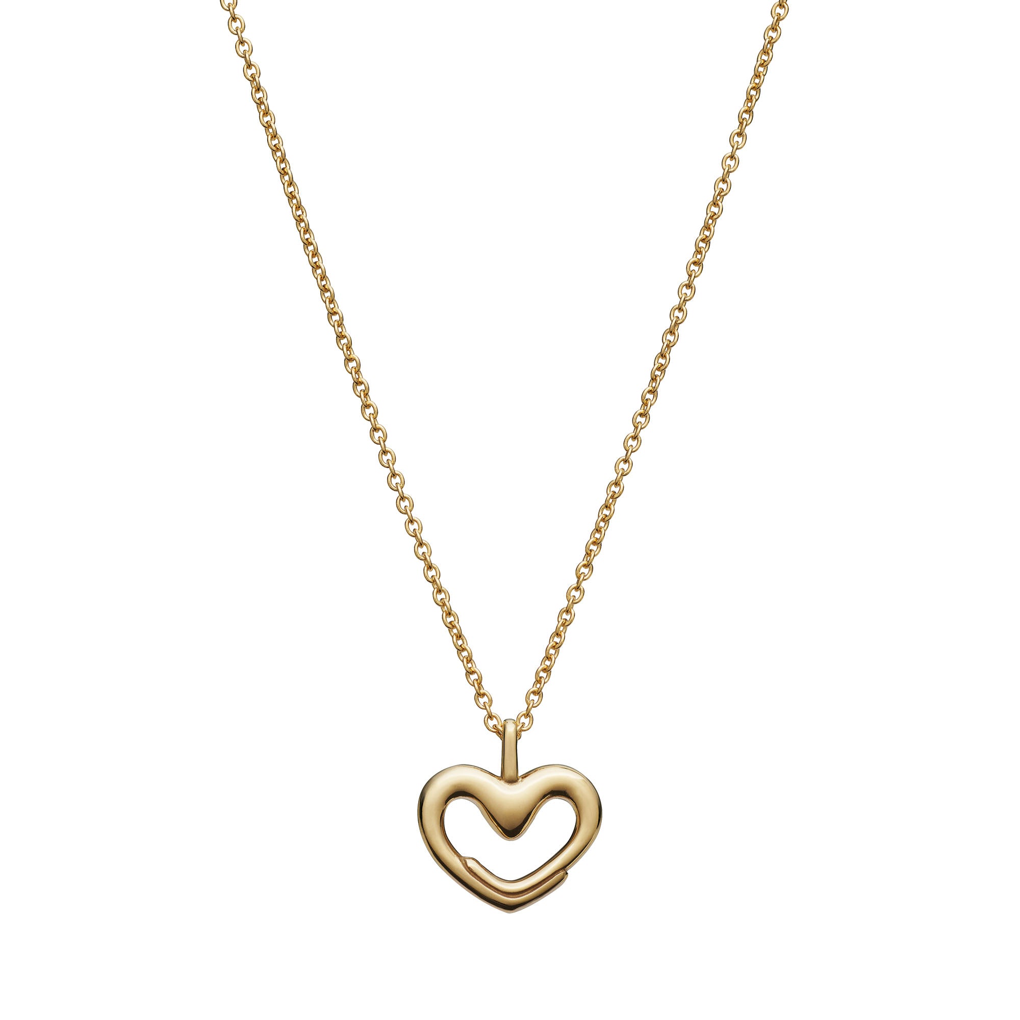 Embrace Necklace - 18k Solid Gold